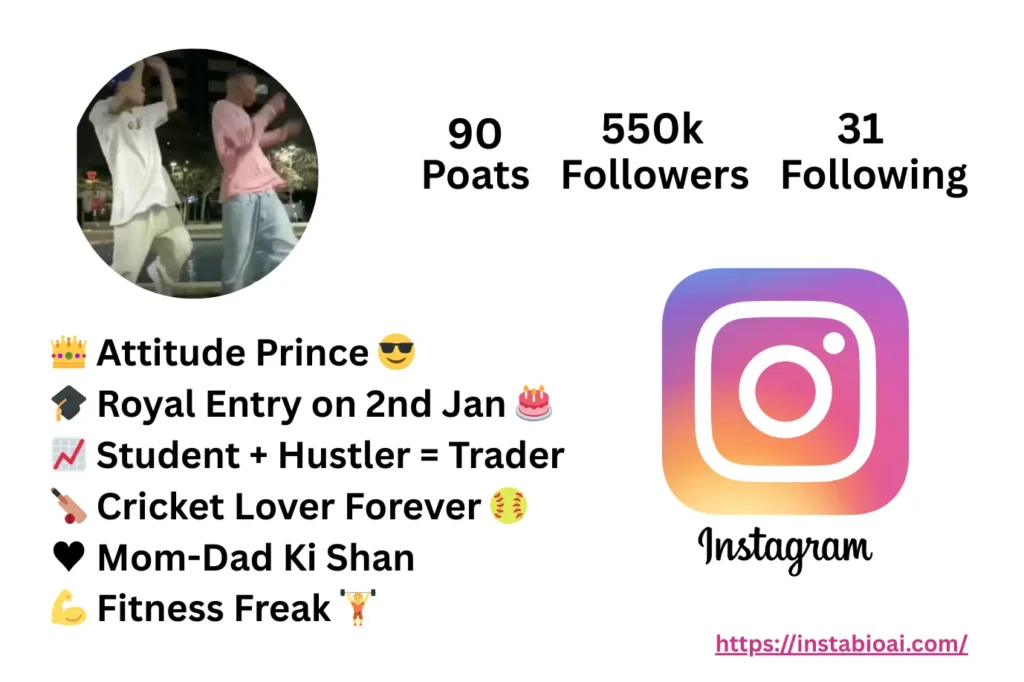Student Bio for Instagram