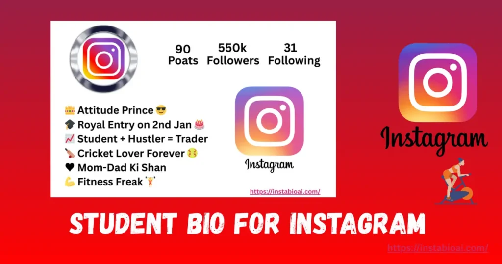 Student Bio for Instagram