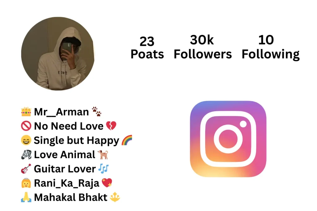 Instagram Bio For Boys