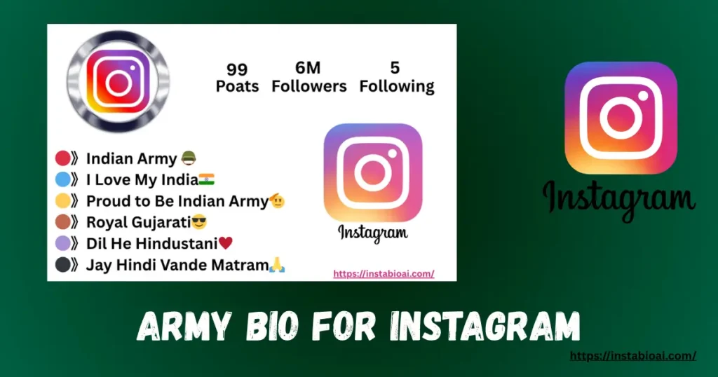 Army Bio For Instagram