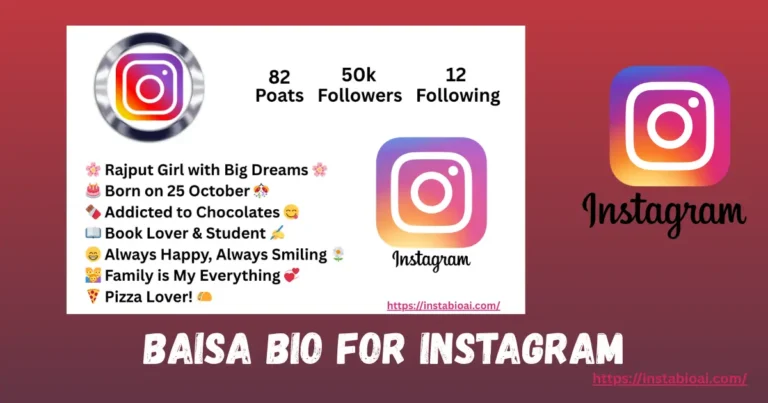 Baisa Bio For Instagram