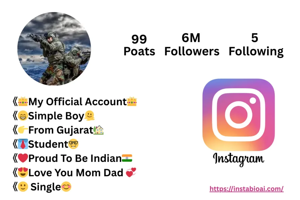 Army Bio For Instagram
