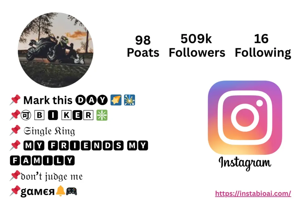 Bike Lover Bio For Instagram