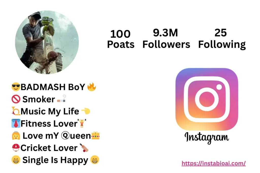 Cricket Bio For Instagram
