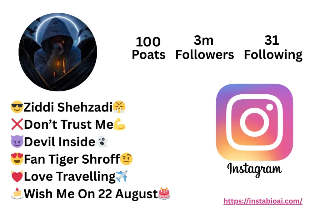 Devil Bio For Instagram