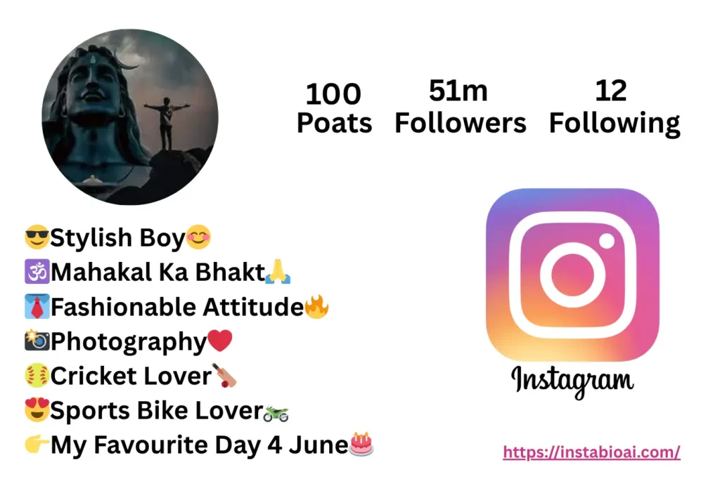 Mahakal Bio For Instagram